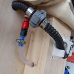 Zu- und Ablauf abnehmbar